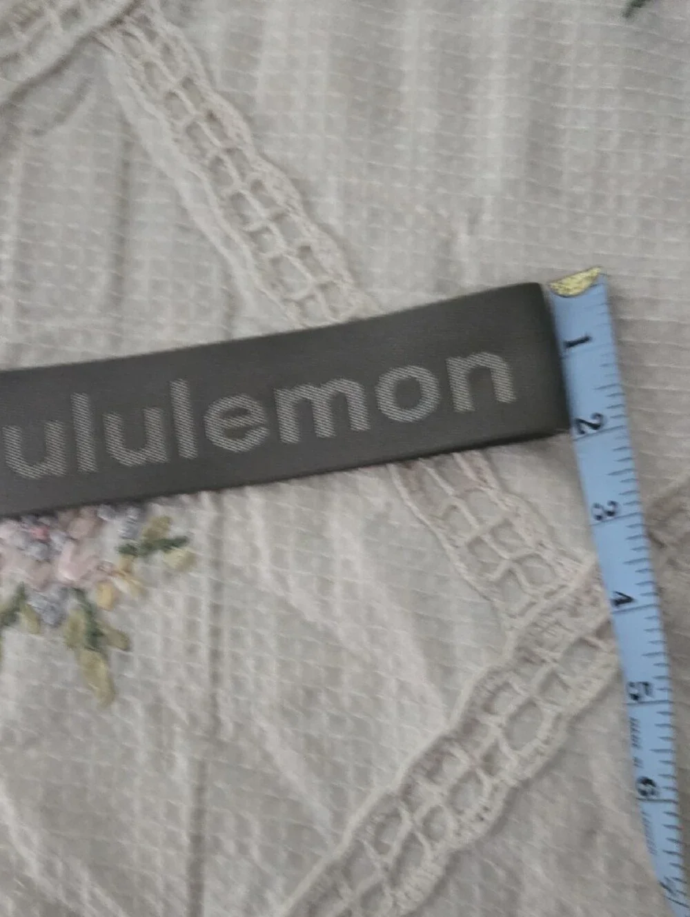 Lulu Lemon Key Chain